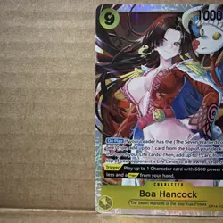 English One Piece CCG Boa Hancock SR OP14-112 The Azure Sea's Seven In-Hand - Image 5