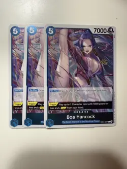 One Piece - 3x EB04-027 Boa Hancock - Rare - Image 1