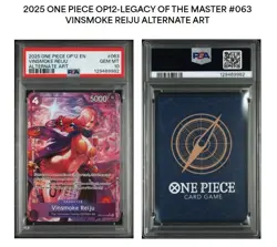 Vinsmoke Reiju #063 Alternate Art | One Piece OP12 Legacy of the Master | PSA 10 - Image 1