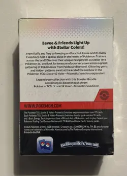 Sealed Prismatic Evolutions Booster Bundle English Pokemon TCG 6 Packs - Image 2
