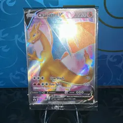 Charizard V - Promo SWSH: Sword & Shield Promo Card SWSH050 NM Sealed - Image 2