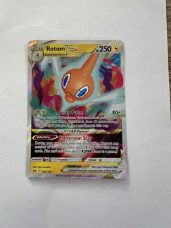 Rotom VSTAR 046/159 Crown Zenith Ultra Rare Holo Pokemon TCG Card NM - Image 1