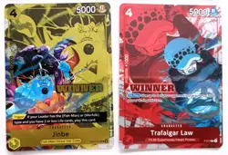 4 x One Piece, Store Tournament Winner's Prize Cards... - Image 3
