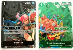 4 x One Piece, Store Tournament Winner's Prize Cards... - Image 3