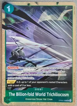 One Piece Card Game The Billion-fold World Trichiliocosm OP06-038 UC Anglais - Image 1