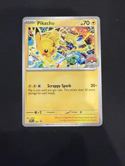Pikachu - World Championship 2025 Promo SV: Scarlet & Violet Promo Cards 225 NM - Image 1