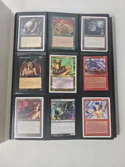360 RARE Magic the Gathering MTG CARD LOT in WHITE BCW Binder Legacy to Standard - Image 2