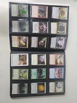 360 RARE Magic the Gathering MTG CARD LOT in WHITE BCW Binder Legacy to Standard - Image 5