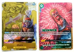4 x One Piece, Store Tournament Winner's Prize Cards... - Image 2
