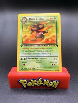 Dark Gloom 36/82 1st Edition Non Holo Team Rocket Pokemon Card TCG WOTC NM - Image 1