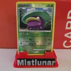 Lotad (Shiny) SH4-12 Platinum Reverse Holo Pokemon Card TCG - MP ⭐ - Image 2