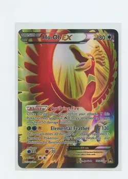 2015 English Pokemon Trading Card XY BreakPoint 121 Ho-Oh EX - Image 1