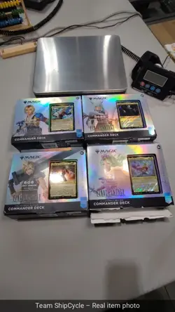 Magic The Gathering Final Fantasy Commander Deck Collectors Edition Bund G2U - Image 1