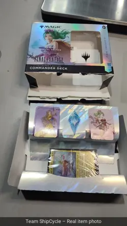 Magic The Gathering Final Fantasy Commander Deck Collectors Edition Bund G2U - Image 3