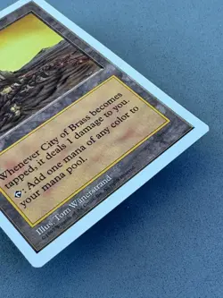 City of Brass Rare MTG 5th Edition-Never Played Mint/Near Mint-Vintage - Image 4