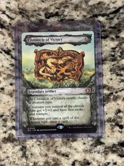 Lorwyn Eclipsed Chronicle of Victory Mythic 346 Borderless Magic the Gathering - Image 1