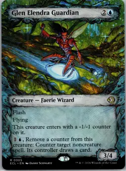 Glen Elendra Guardian (0305) (Showcase) Lorwyn Eclipsed Regular - Image 1