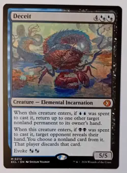 Deceit. 0212. Lorwyn Eclipsed. MTG - Image 1