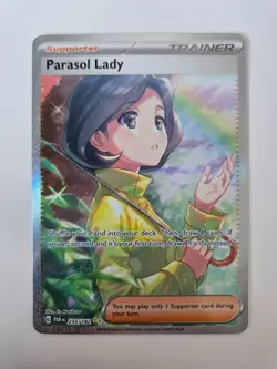 Pokemon Parasol Lady 255/182 - SV04: Paradox Rift - Holo - Image 1