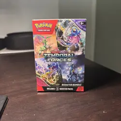 Pokemon TCG Scarlet & Violet Temporal Forces Booster Bundle (6 Packs) SEALED - Image 1