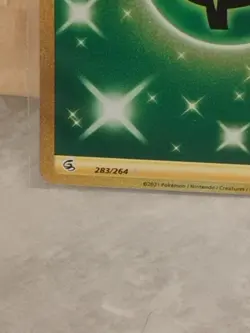 Grass Energy (Secret) 283/264 Swsh08: Fusion Strike Holo Pokemon TCG - Image 2