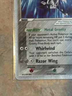 Pokemon Power Keepers Skarmory Ex #98 - Image 4