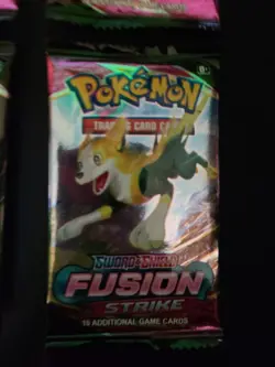 Pokemon TCG Fusion Strike 4 Sleeved Booster Packs Complete Art Set, New Sealed - Image 4
