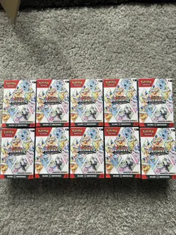 Pokemon TCG Prismatic Evolutions Booster Bundle x10 boxes - New & Sealed - Image 1