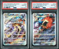 PSA 10 Charizard 212/172 Mewtwo 221/172 s12a VSTAR Universe Pokemon Japanese - Image 1