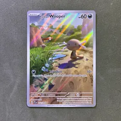 Paldean Wooper 102/094 Pokemon ME02: PFL Illustration Rare Holo 2025 - Image 1