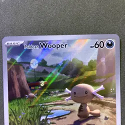Paldean Wooper 102/094 Pokemon ME02: PFL Illustration Rare Holo 2025 - Image 2