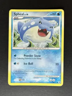 Pokemon Spheal Reverse Holo 82/111 Rising Rivals Series - Image 1