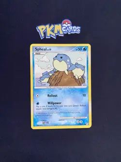 Pokemon TCG Spheal Mysterious Treasures 102/123 Regular MP. - Image 1