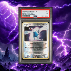 *POP 2* Pokemon Lugia Secret Wonders Reverse Holo Rare #14 PSA 1 Poor - Image 4