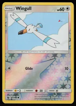 Wingull 111/168 Pokemon Celestial Storm Common Moderately Played - Image 1