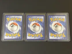 Pokemon SV Promo Bulbasaur Charmander Squirtle #46/47/48 [Black Star Promo] Set - Image 5