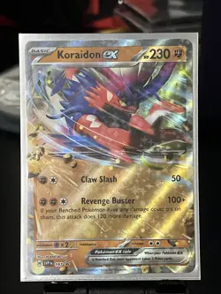 Pokemon TCG Scarlet Violet Black Star Promos Koraidon EX SVP 197 NM Condition - Image 1