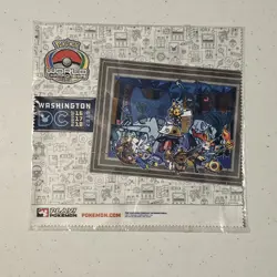 SEALED Pokemon 2019 World Championships Screen Cleaner Washington DC Pikachu - Image 1