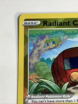 Pokemon TCG Radiant Charjabug Sword & Shield - Crown Zenith 051/159 Holo Radiant - Image 2