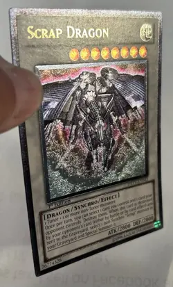 Yu-gi-oh! Scrap Dragon DREV-EN043 Ultimate Rare 1st Edition - LP - Image 2