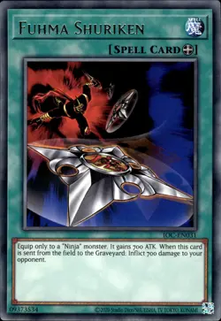Fuhma Shuriken - Rare IOC-EN031 - NM - YuGiOh - Image 1
