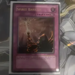 1x SPIRIT BARRIER - SOD-EN051 UNL Edt (MP) Ultimate Rare Yu-Gi-Oh! TCG - Image 1