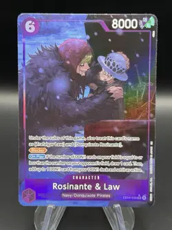 One Piece Rosinante & Law (Alternate Art) Alt Art EB04-038 The Azure Sea's Seven - Image 1