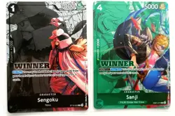 4 x One Piece, Store Tournament Winner's Prize Cards... - Image 3