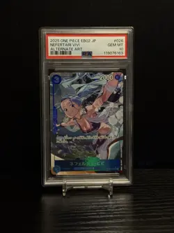 2025 One Piece EB02 Japanese Nefertari Vivi Alternate Art PSA 10 - Image 1