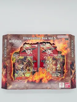 One Piece TCG Bundle: Illustration Box vol.5 + (2) Azure Sea’s Seven Double Pack - Image 2