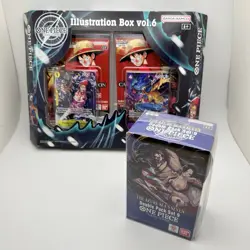 One Piece Sealed TCG Lot Vol 6 - One Double Pack Sets + Illustration Box Azure. - Image 4