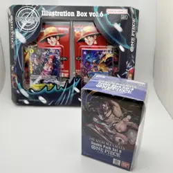 One Piece Sealed TCG Lot Vol 6 - One Double Pack Sets + Illustration Box Azure. - Image 5