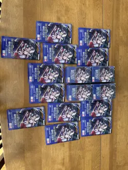 One Piece Op-14 Sleeved Booster (12) & Double Pack (4) The Azure Sea’s Seven Lot - Image 1