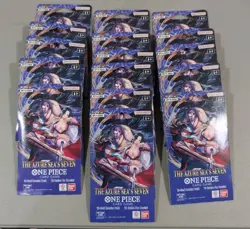 One Piece Azure Sea's Seven OP14 Sleeved Booster Pack (Lot Of 16) SEALED ✅ - Image 1